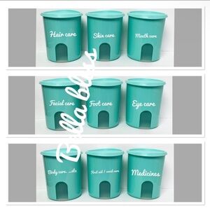 Tupperware one touch canister  2.1 liters